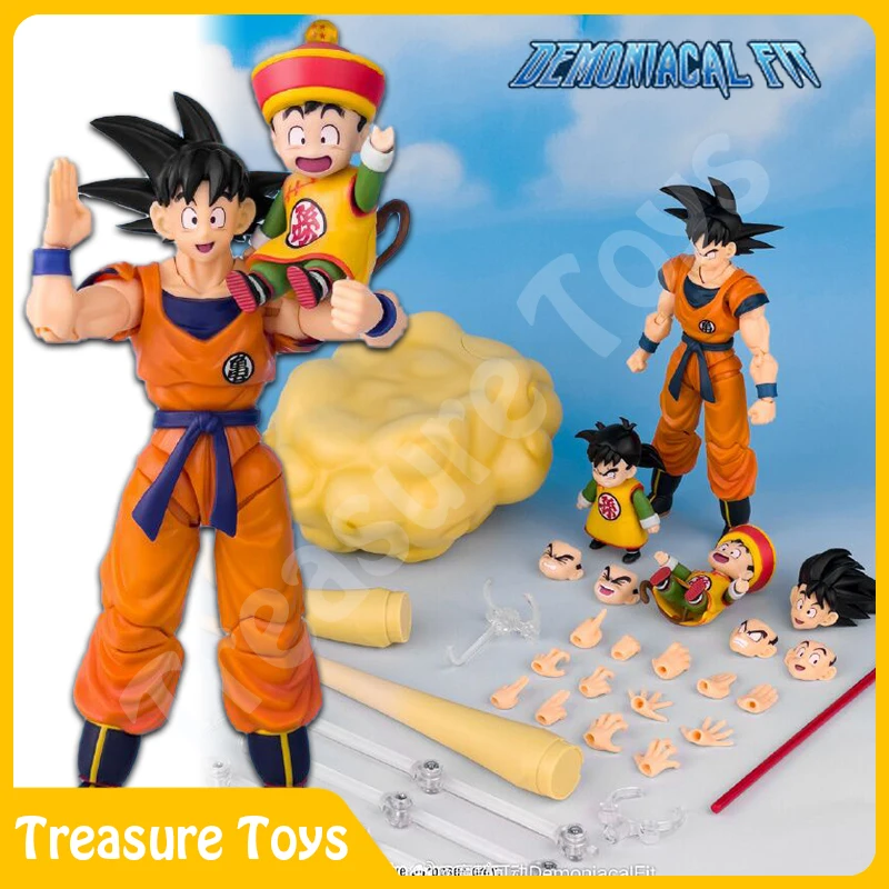 Demoniacal Fit Dragon Ball Super Saiyan Son Goku Son Gohan Padre e figlio Il infrangibile Bond Anime Action Figure Giocattoli Regali