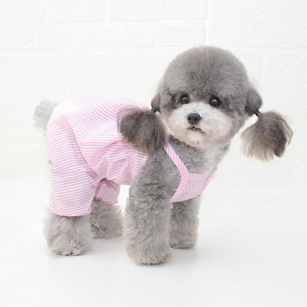 

Dog Sleeveless Sling Pants Watermelon Pattern Pet Costume For Wedding Birthday Carnival Photo Party Durable Comfortable