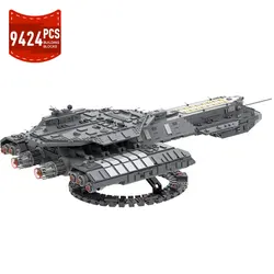 MOC Stargateed USS Daedalused Spaceship Fleet Model Building Blocks Space Transport Airship MOC-35381 Bricks Toys Birthday Gifts