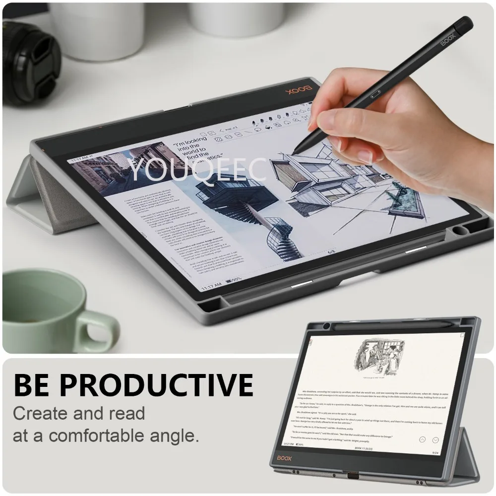 Slim Folding Book Case For Onyx Boox Note Air 4 C 10.3\