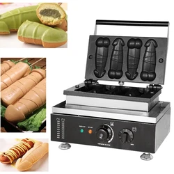 Commercial Use A Piece of Gayke Penis Shape Waffle Maker Iron Stick Baking Machine Hot Dog Sausage Grill Baker Waffle Snacks