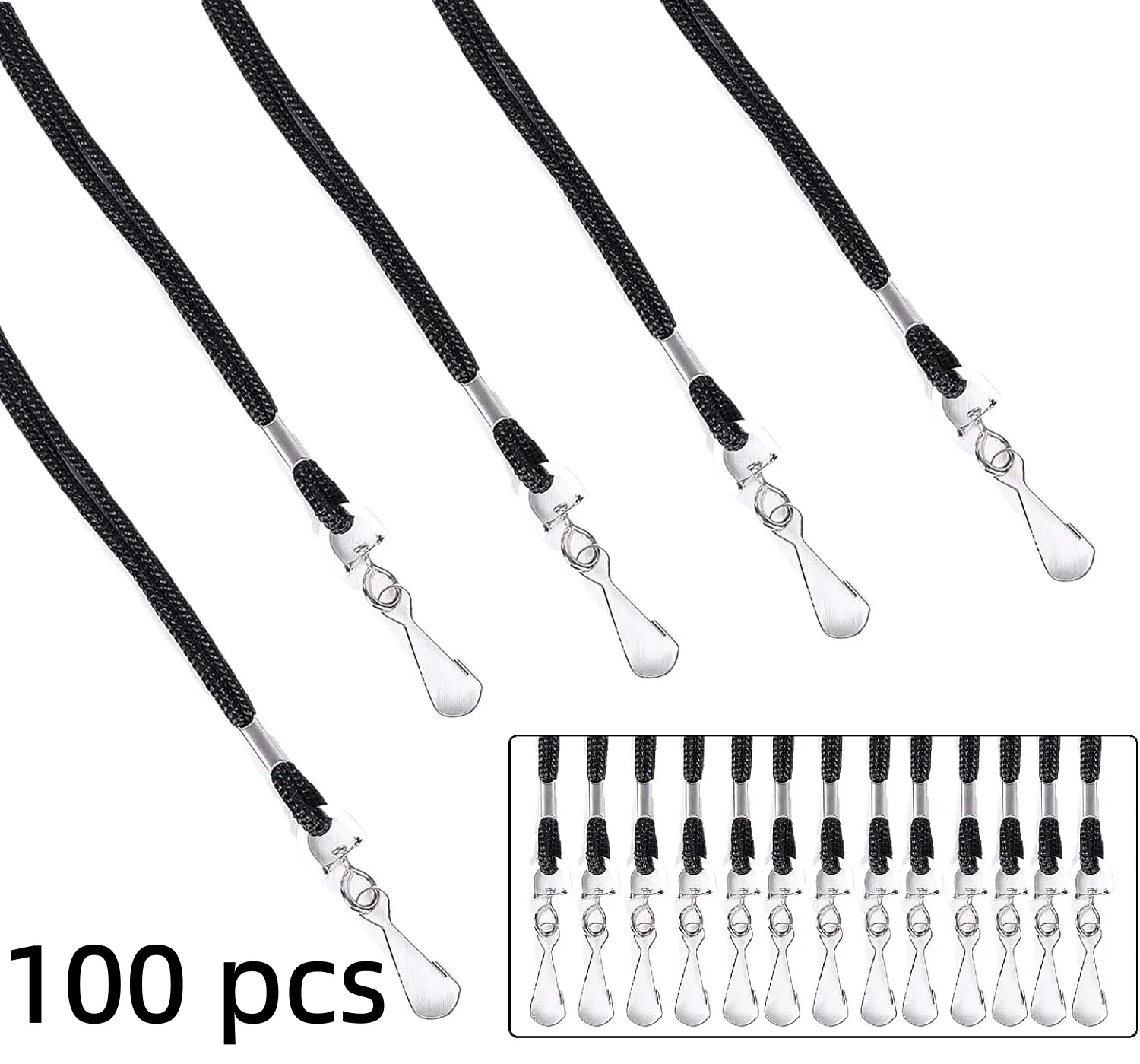 Black Lanyards (basic), 100-Pack product image