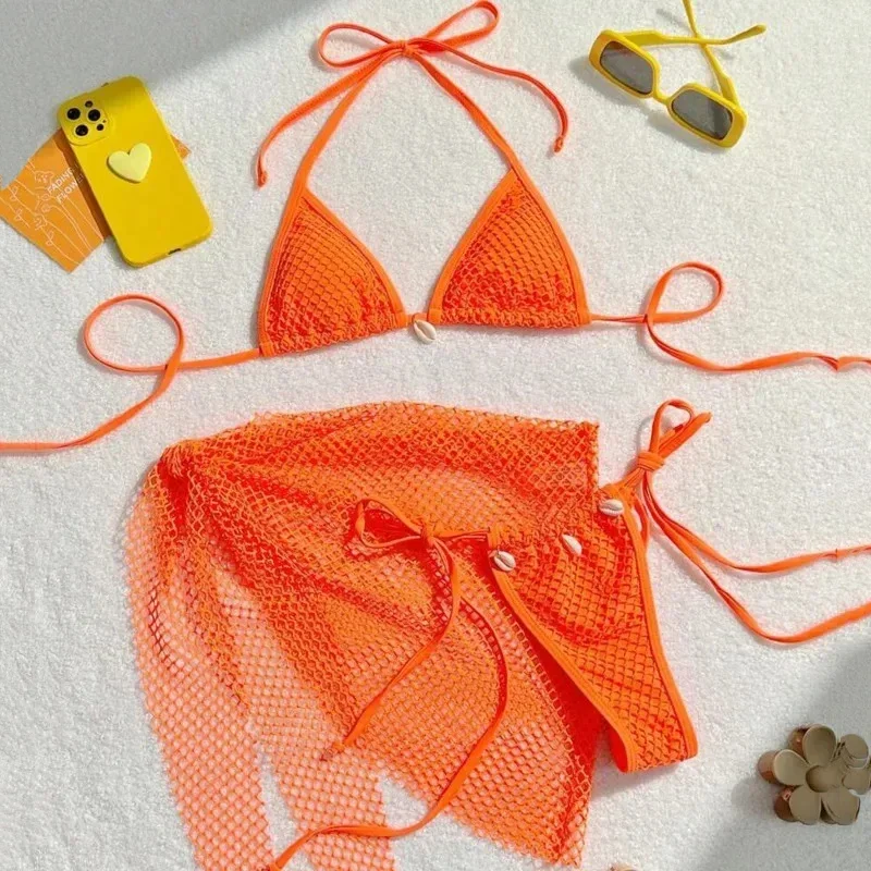 

Mesh Sexy Bikinis 2025 Swimsuits Women's Swimwear Push Up Female Beach Swim Wear Bathing Suits Brazilian Bikini Set Pool Bather