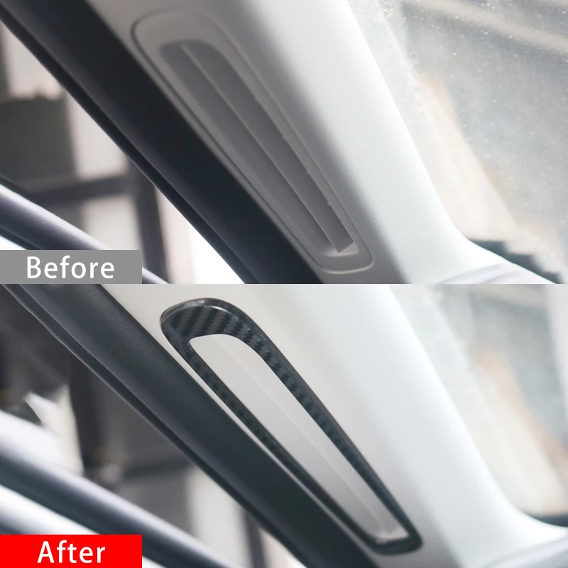 For Mazda 3 BP CX-30 DM 2019 2020 2021 2022 2023 2024 2025 Stainless Car A Pillar Air Outlet Frame Decoration Cover Trim Sticker - view 2