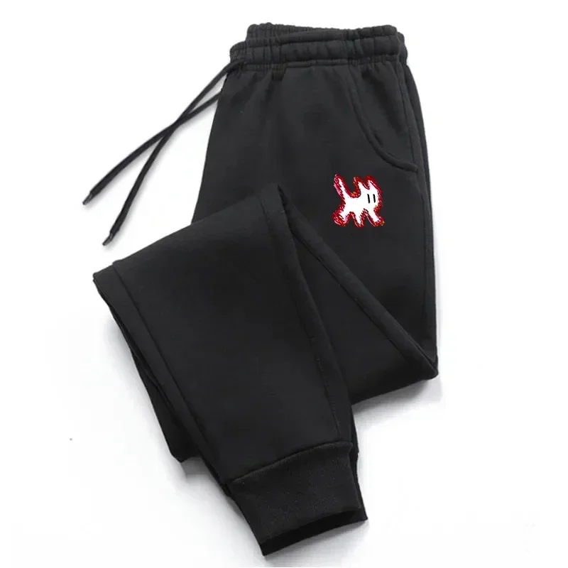 

Sports pants cartoon cat print daily casual pants sports jogging pants hot selling multifunctional summer street