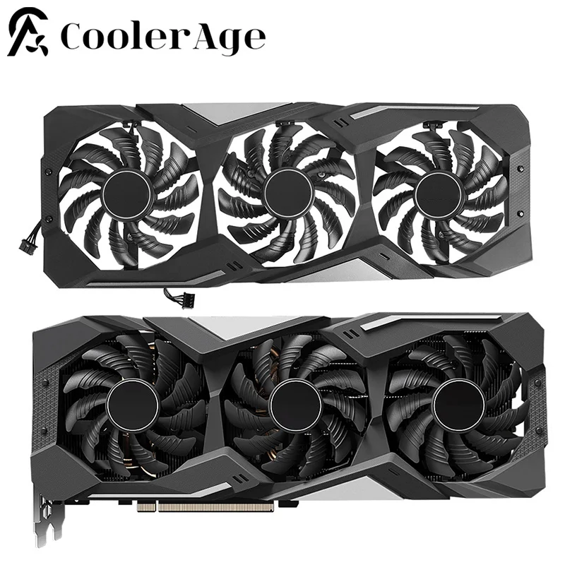 

Video Card Fan For Gigabyte RX 5700 5600 XT 5700 GAMING 78MM PLD08010S12HH RX5700XT RX5600XT RX5700 Graphics Card Cooling Fan