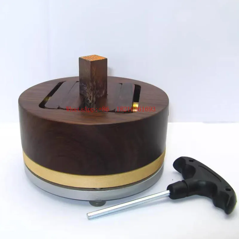 Limited Offer Stamp Engraving Rotary Fixture Ebony Seal Carving Jig With Rotating Base