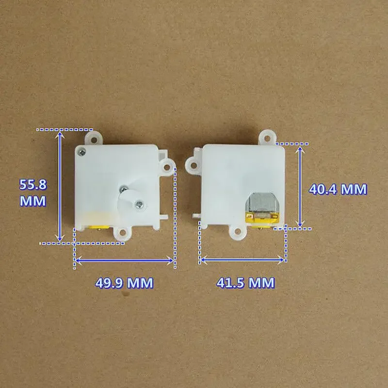 Micro Worm Gearbox Gear Motor DC 3V-5V 250RPM Slow Speed Swing Arm Plastic Gearbox DIY Toy Accessories Model