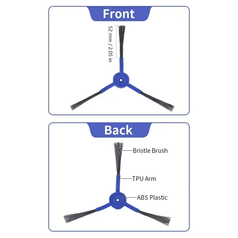 Eufy Robovac L70 하이브리드 로봇 진공 청소기 메인 롤러 사이드 브러시 걸레 천 헝겊, 헤파 필터 액세서리 키트