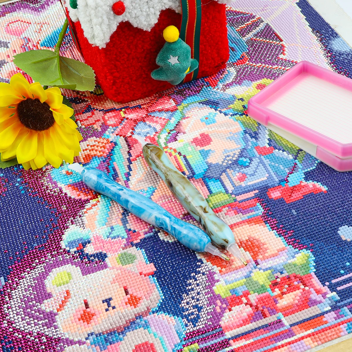 Diamond Painting Pen - Single Pack Diamond Painting Tools and Accessories Handmade Art Resin Pen for Hobby Adults Kids Beginner view 3