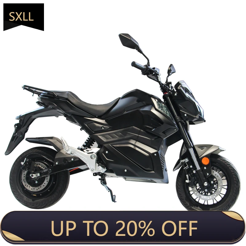 

Электромотоцикл SXLL 1500W Z6 72V с литиевой батареей для взрослых, для дальних поездок, специальная модель для доставки еды