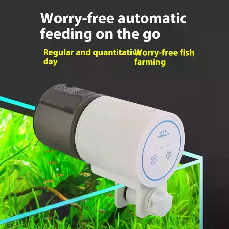 Automatic Fish Feeders New Fish Tanks Feeders Moisture-Proof Auto Fish Feeders For Aquariums Large Capacity