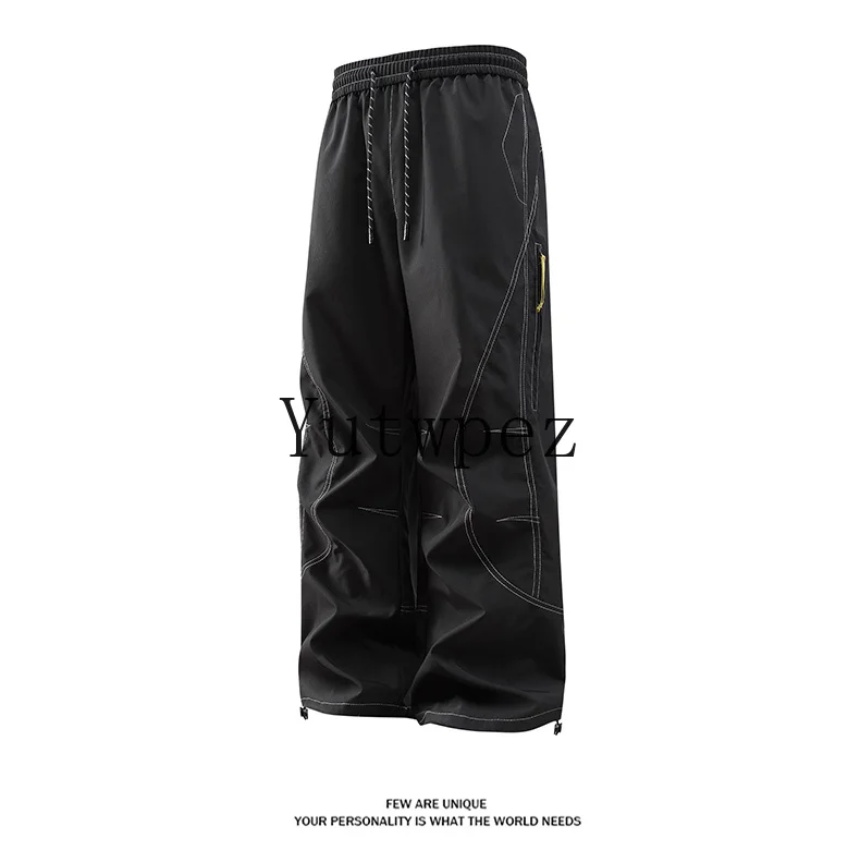 Sport-Laufhose Wasserdichte Cargohose für Herren Taktische Hosen Outdoor-Kletter- und Bergsteigerhose Wander-Arbeitshose Lässige Streetwear Jogginghose – Detail 3