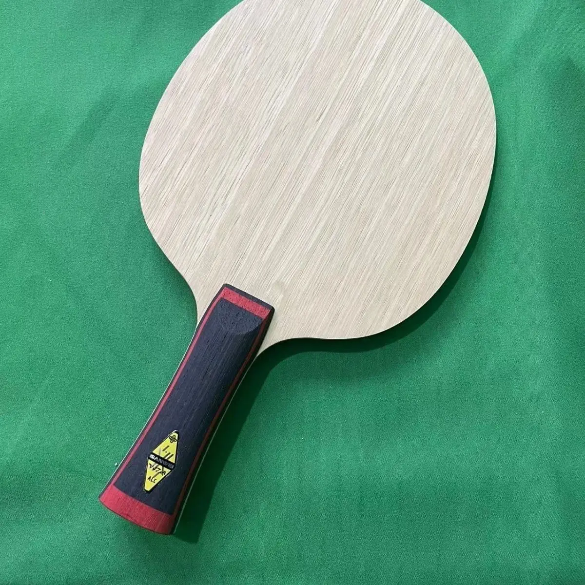 SANWEI [VITA-ALC] Table Tennis Racket with Built-in Yellow Aromatic Carbon Dragon 5 Structure Arc Fast Attack Type Bottom Plate