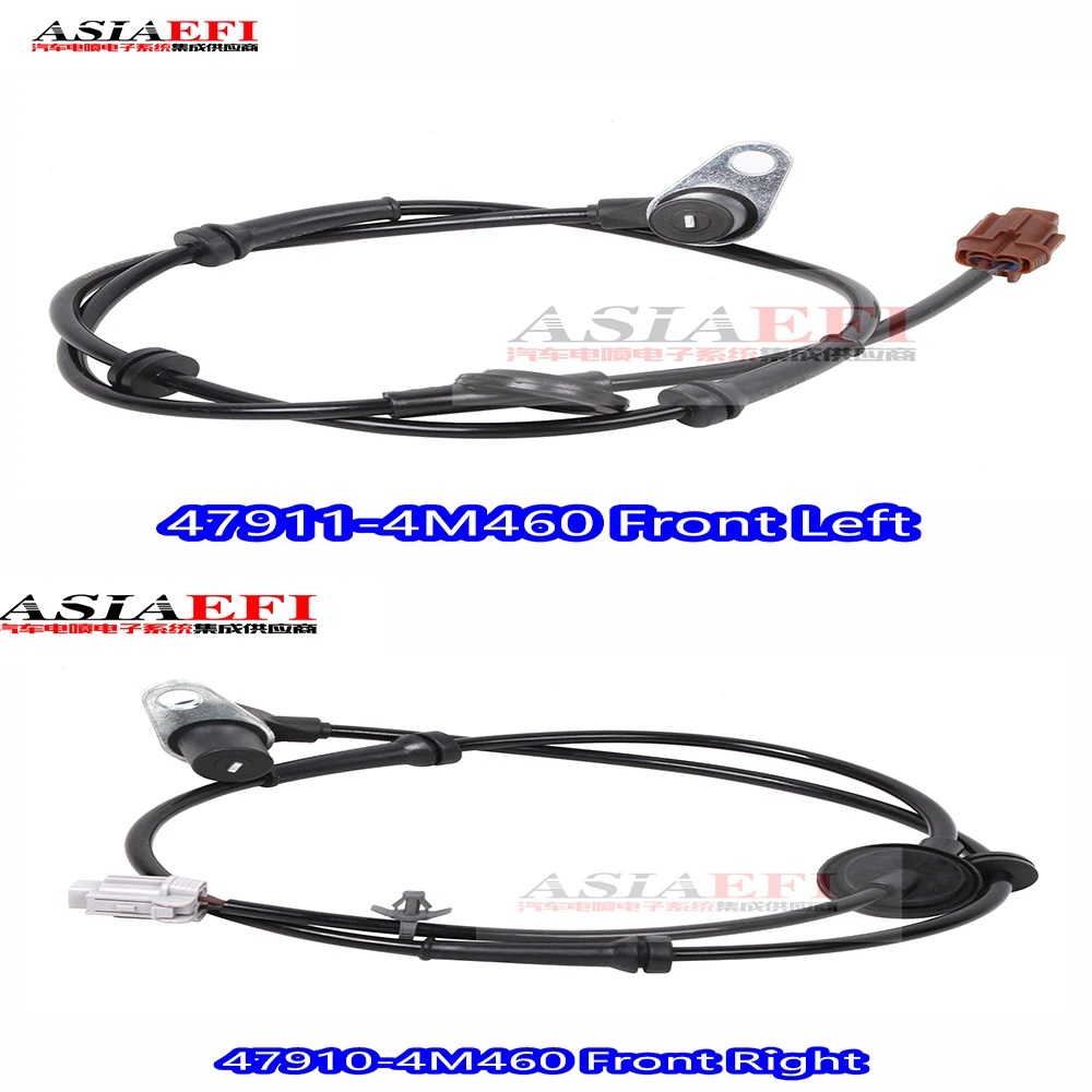 

High Quality 47910-4M460 47911-4M460 Front Left or Front Right ABS Wheel Speed Sensor For NISSAN SENTRA 2002-2006 Bluebird Sunny