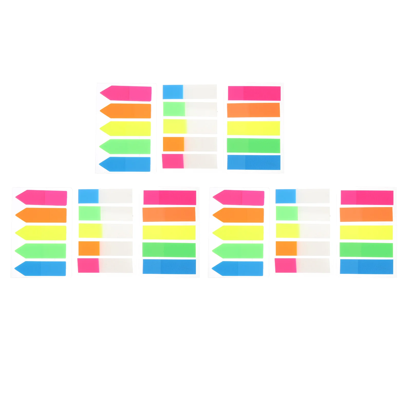 Tabs for Annotating Books Nail Stickers Labels Bookmark Plastic Practical