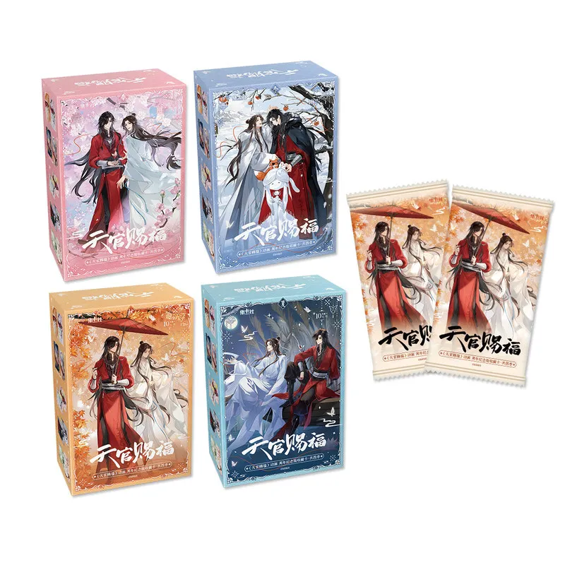 Genuine Card.Fun Heavenly Officials Blessing Card The Amazing Chapter Anime Characters Collectible Card Card Toy Gift