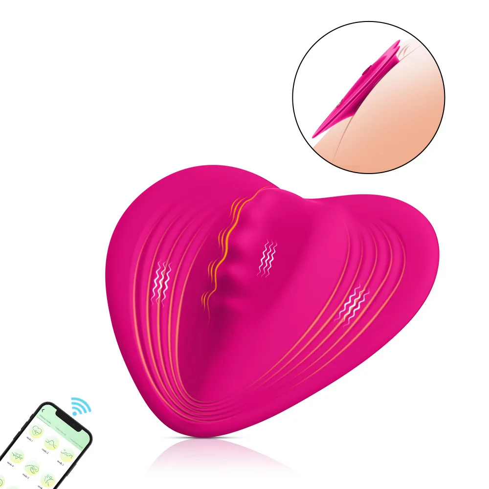 APP Remote Control Wearable Vibrator Vibrating Panties with Magnetic Clip Clitoral Vagina Stimulator Clit Nipple Teaser Toys