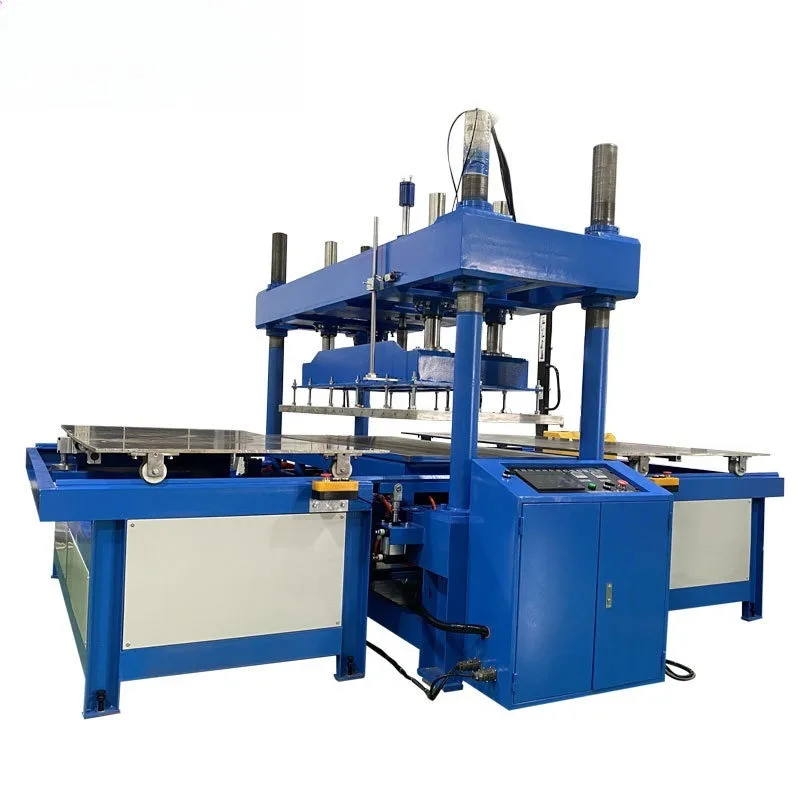 Carpet high frequency embossing machine, floor mat edge press 35KW high power carpet high frequency heat sealing machine