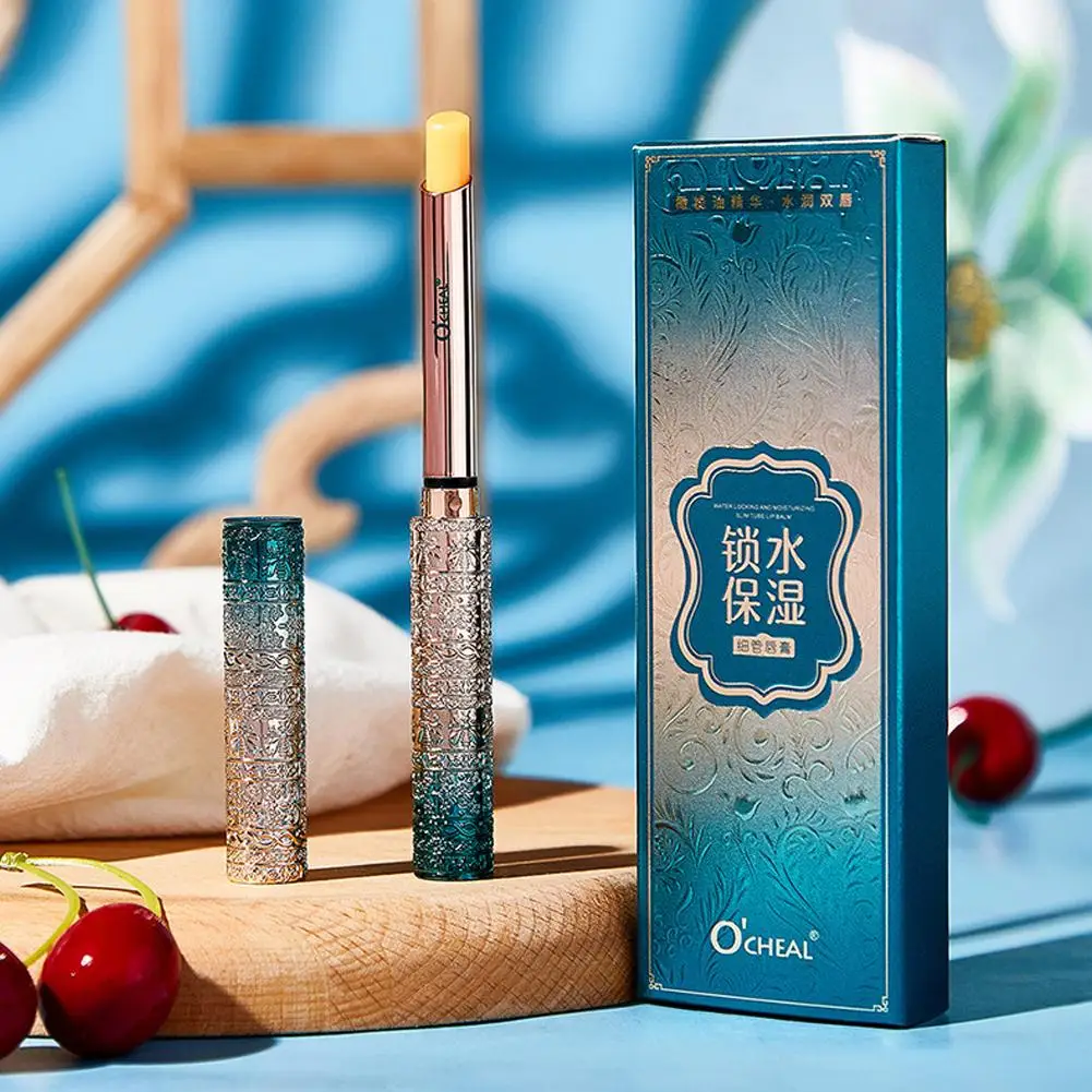 Nuevo bálsamo labial de fruta, imprimación de labios hidratante, maquillaje de gelatina teñida de Color, brillo de labios rosa sólido, lápiz labial nutritivo que cambia de Color F0M9