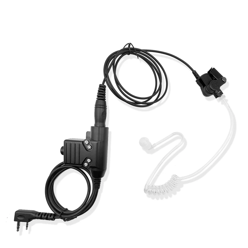 U94 наушники Walkie Talkie K Plug шеи горло микрофон наушник тактические наушники для Baofeng 5R 888S аксессуар для рации