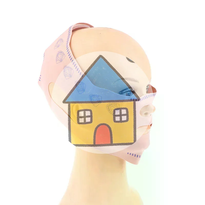 ^Damski pas wyszczuplający brodę i policzki, bandaż modelujący twarz w kształcie litery V, pasek przeciwzmarszczkowy do twarzy, narzędzia do pielęgnacji skóry i upiększania.