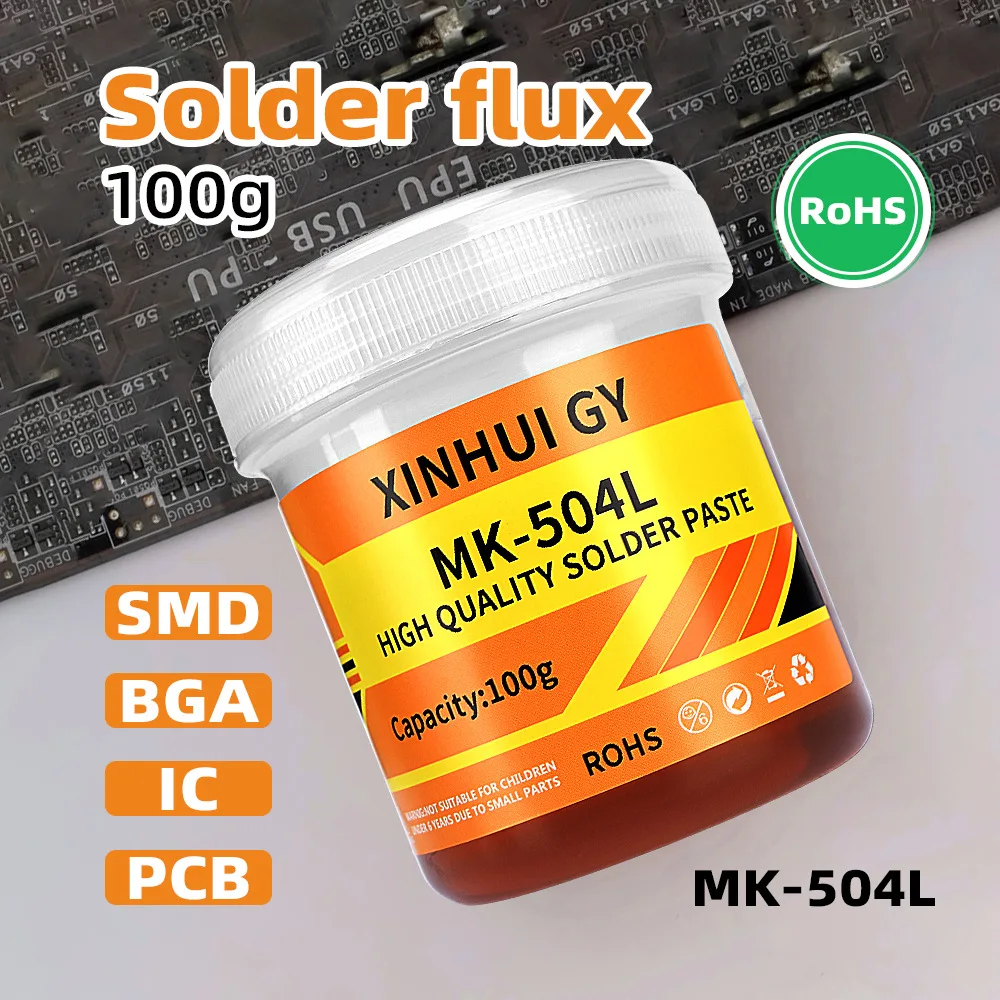 

MK-504L Solder Flux Paste Lead Free High Quality No Clean