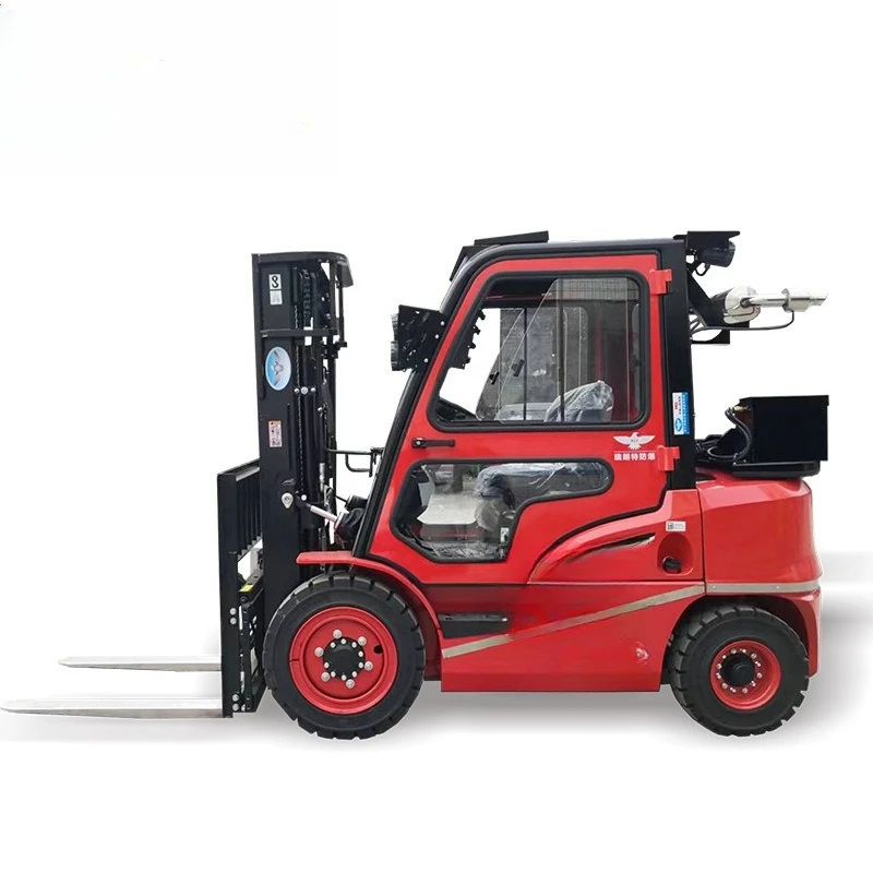 

Explosion-proof 3-ton diesel forklift Ex four-wheel counterweight stacker for food and pharmaceutical production