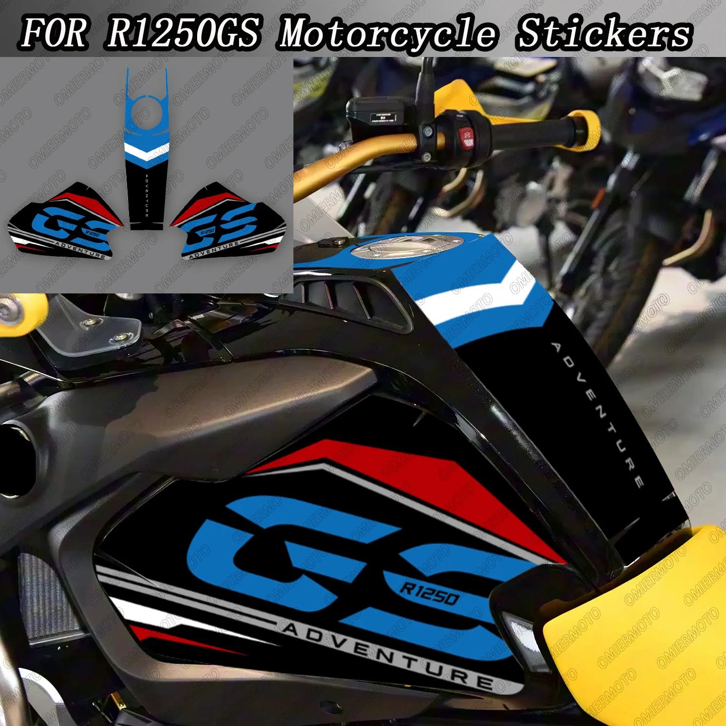 

Для R1250GS ADV R 1200 GS накладка на топливный бак аксессуары для мотоциклов наклейки наклейки