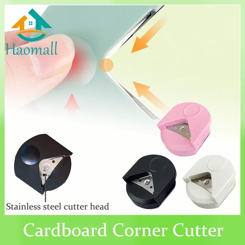 1/2/3PCS Mini Portable Corner Rounder Paper Punch Card Photo Cutter Diy Craft Scrapbooking Tools Maker Machine Paper Trimmer