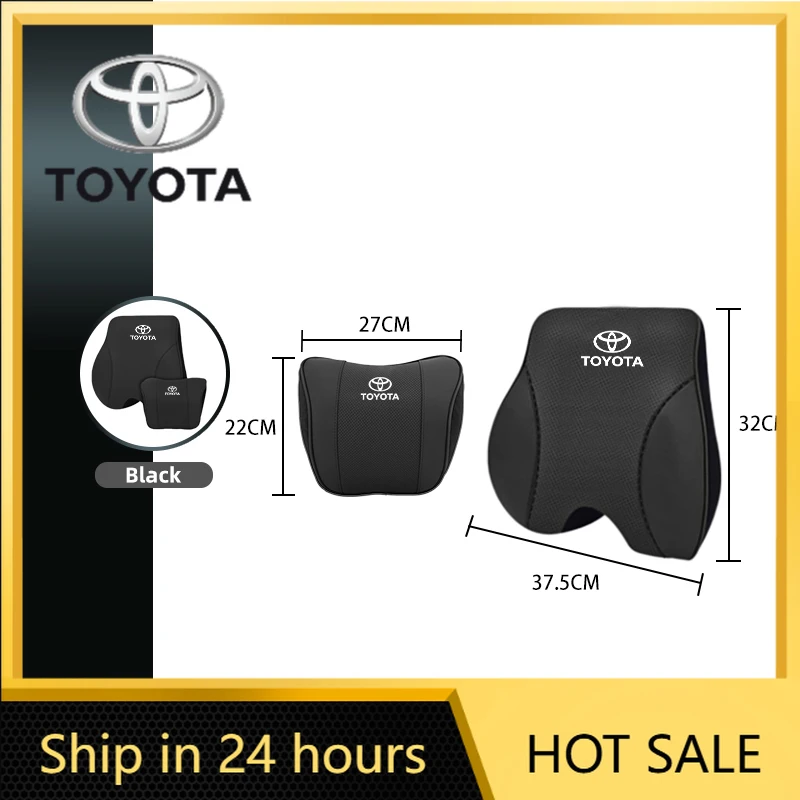 

Наклейки для автомобиля Toyota 2026: Горячая новинка! 1 шт. подушка для подголовника и поясничной поддержки, аксессуары для Toyota Yaris, Corolla, Prius