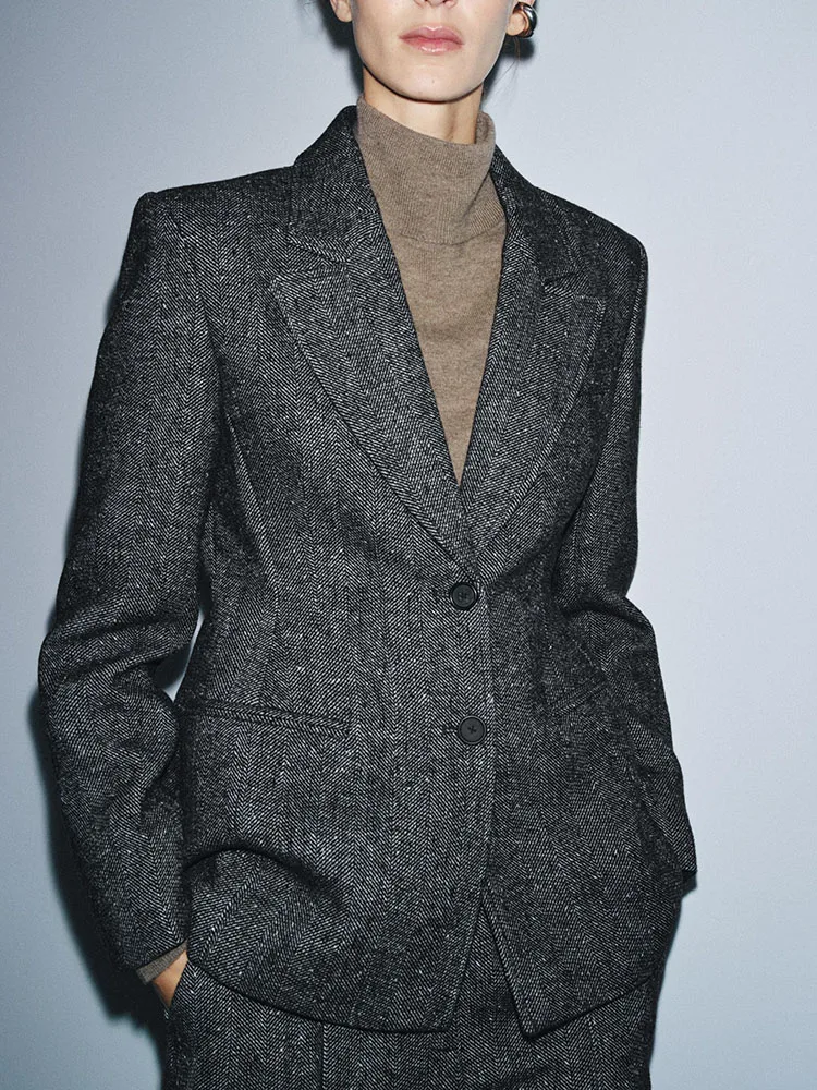 شتاء جديد المرأة البدلة Jaet العرقية المرحلة زي منتصف الخصر السراويل مطابقة مجموعة الصينية التقليدية Faion ملابس السيدات