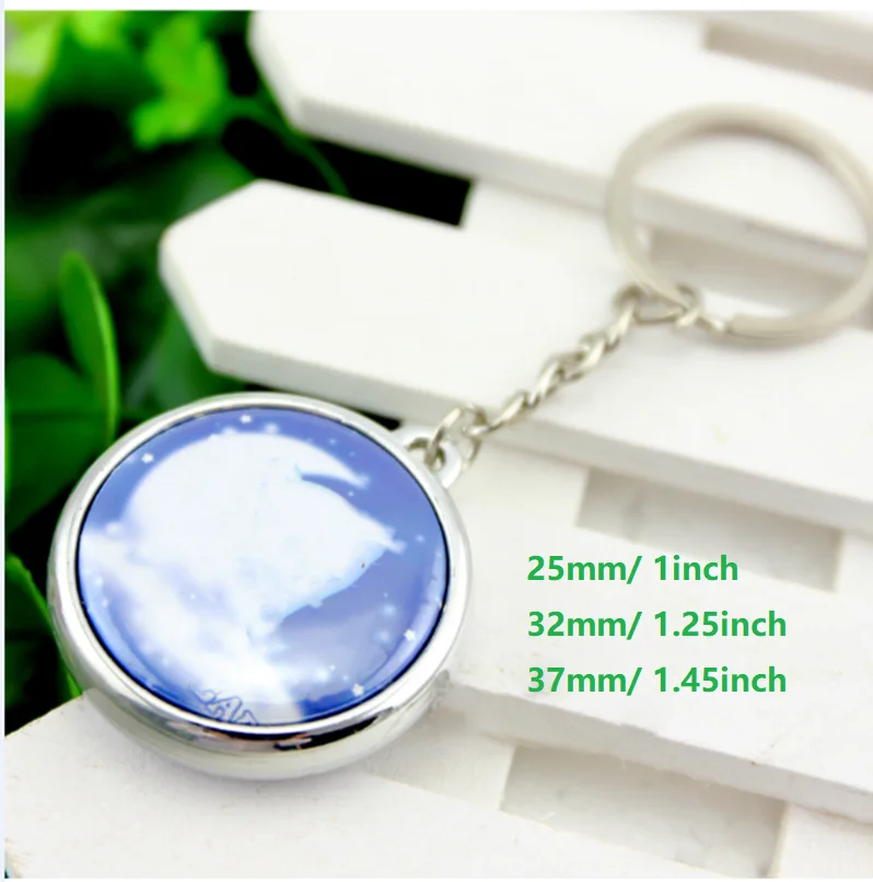 

50 комплектов двусторонних брелоков 25 мм, 32 мм, 37 мм, заготовки для изготовления значков своими руками, материалы для персонализации значков.