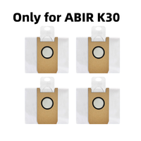 Dust Bag for Robot Vacuum Cleaner ABIR K30, Includs Dust Bag 4PCS