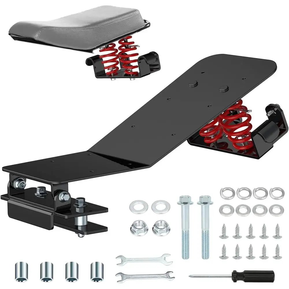 Comortable Mini Bike Seat Suspension Kit Replacement or Monster Mega Moto 80 105 MM-B80 MM-B105, Seat Spring Mount Mounting Brac