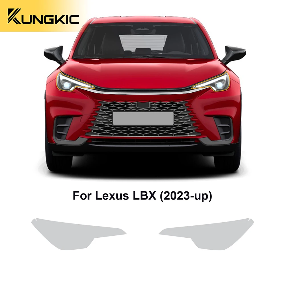 

For Lexus LBX 2023 2024 2025 Headlight Rearview B C Pillars Protection Film Sticker TPU PPF Pre Cut Accessories Transparent