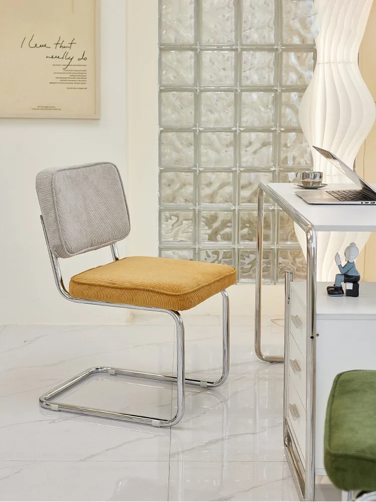 الشمال أثاث المنزل الطعام كرسي ضوء أثاث غرفة المعيشة الفاخرة Ins سروال قصير كراسي القهوة غرفة نوم مسند الظهر كراسي الغرور #6