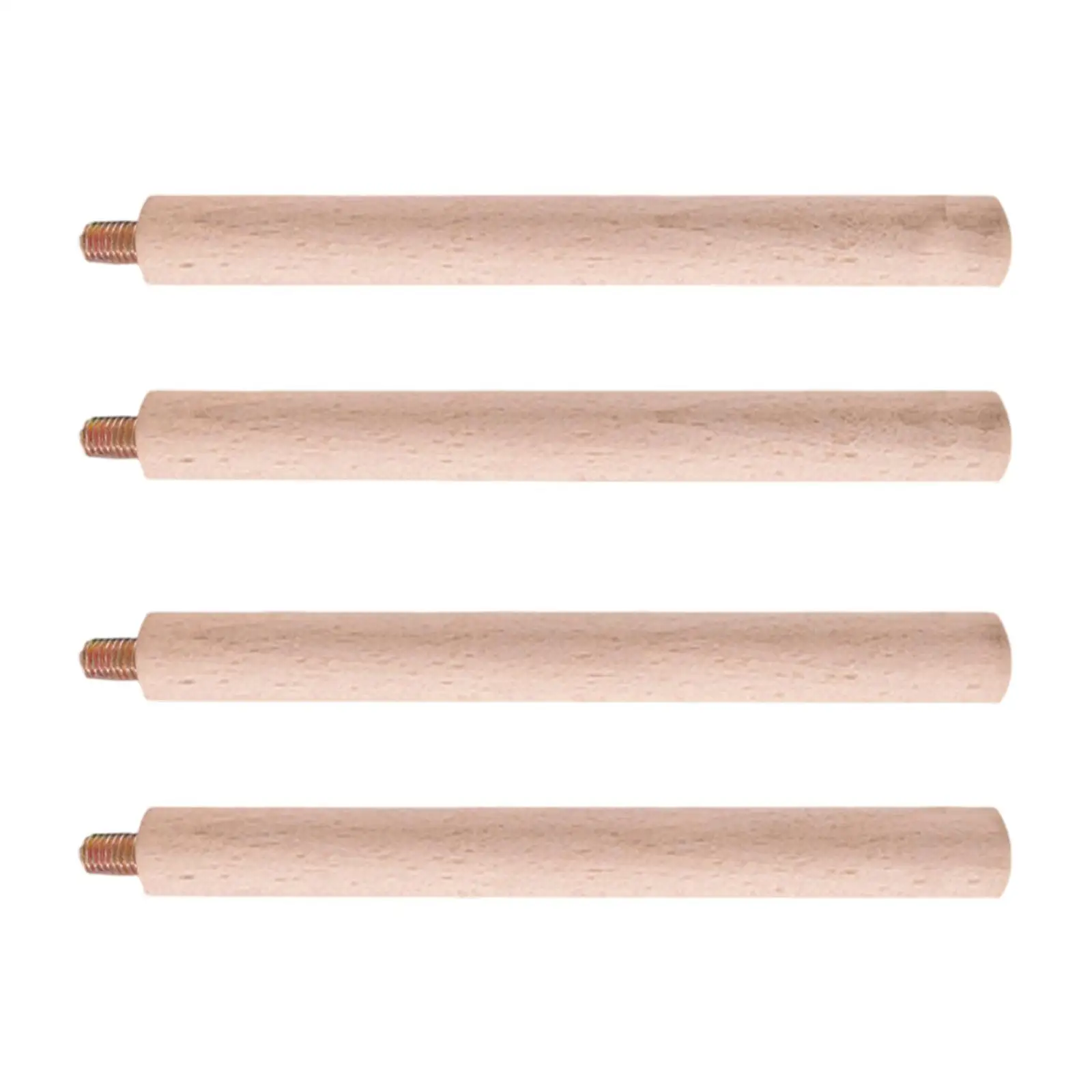 4 قطع من أرجل منصة الهامستر الخشبية متعددة الوظائف لأعمدة مخبأ بيت الحيوانات الأليفة