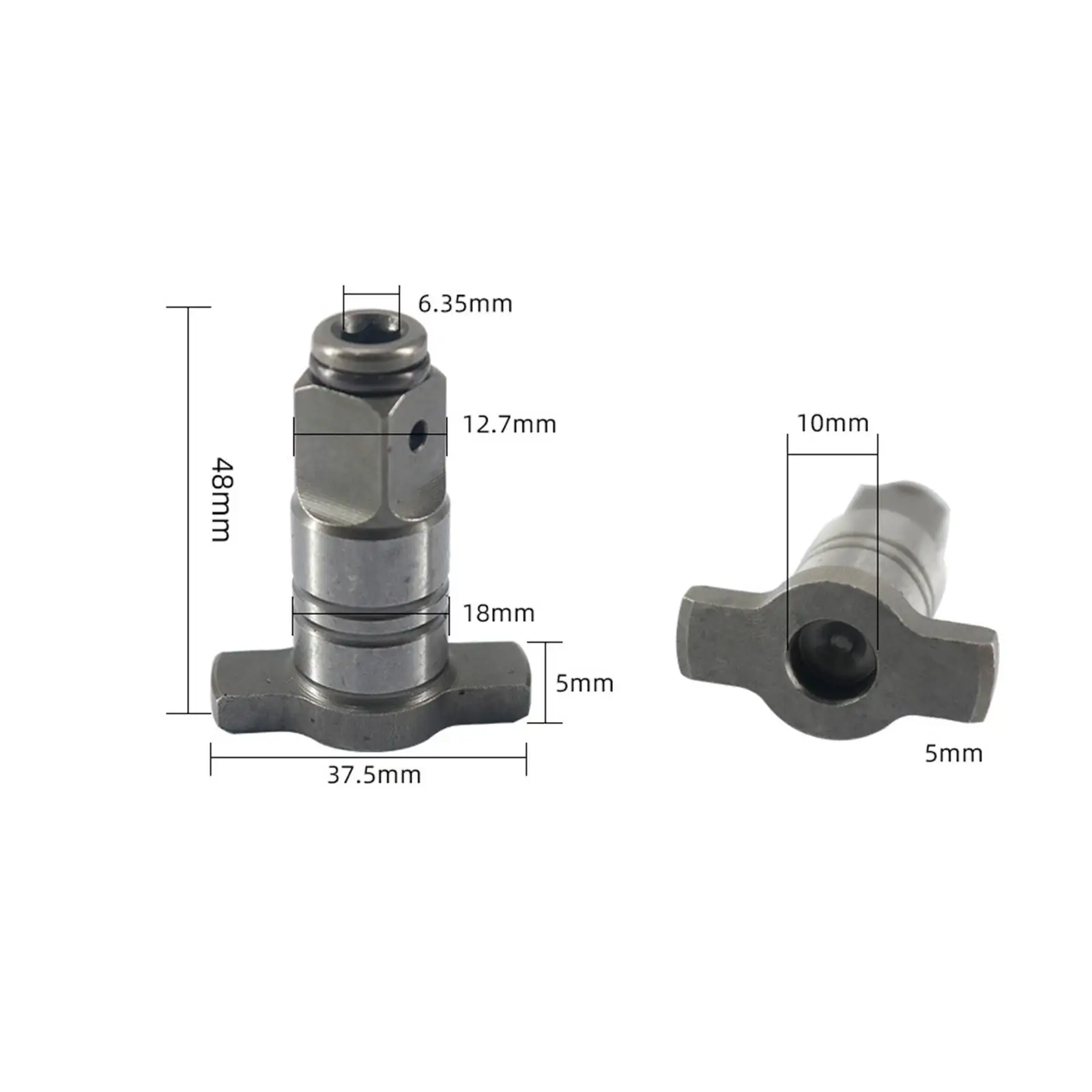 

Cordless Wrench Part Accessories Fitting Adapter Four Square Sleeve Shaft