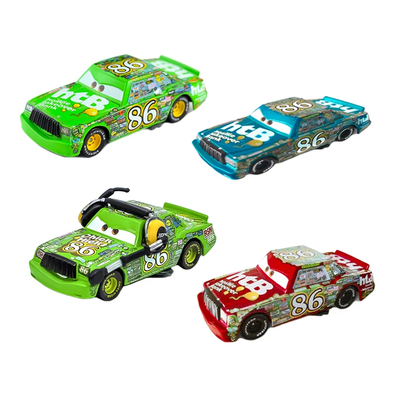 86 Roadhog Series Disney Pixar Cars 2 3 Lightning McQueen Mater Sheriff Alloy Metal Model Metal Toys Vehicles Boy Children Gifts