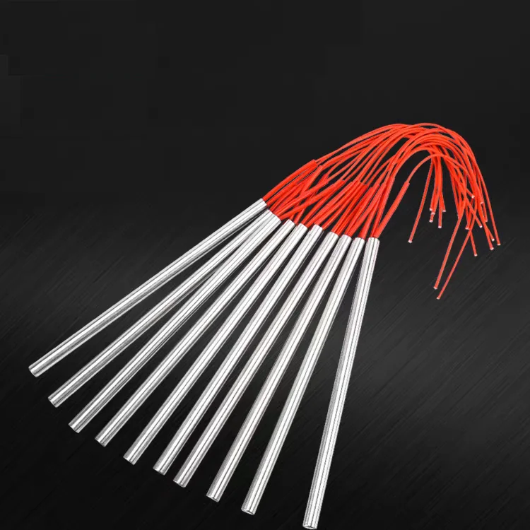 5 قطع 220 فولت 10 ملم ضياء. سخان خرطوشة كهربائية 10x60 10x80 10x100 10x120 10x150 10x200 مللي متر عنصر التدفئة الأنبوبي من الفولاذ المقاوم للصدأ #3