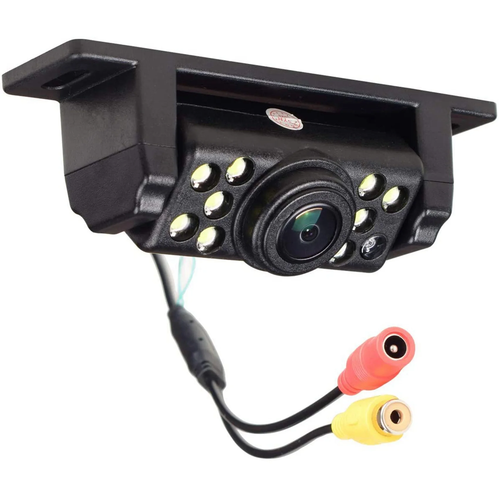 3X Car Backup Camera Rear View Reverse Camera With 170° Wide Angle 9 LED Lights Super Clear Night Vision