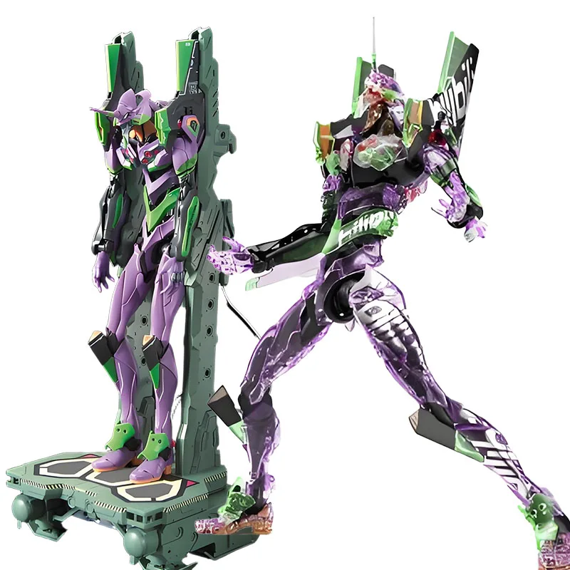 Bandai KIT MODÈLE D'origine UNITÉ GUNDAM RG EVANGELION - 01DX SET DE PLATFORMES TRANSPORT ET UNITÉ EVANGELION - 01 [bilibili Ver.] 1/144