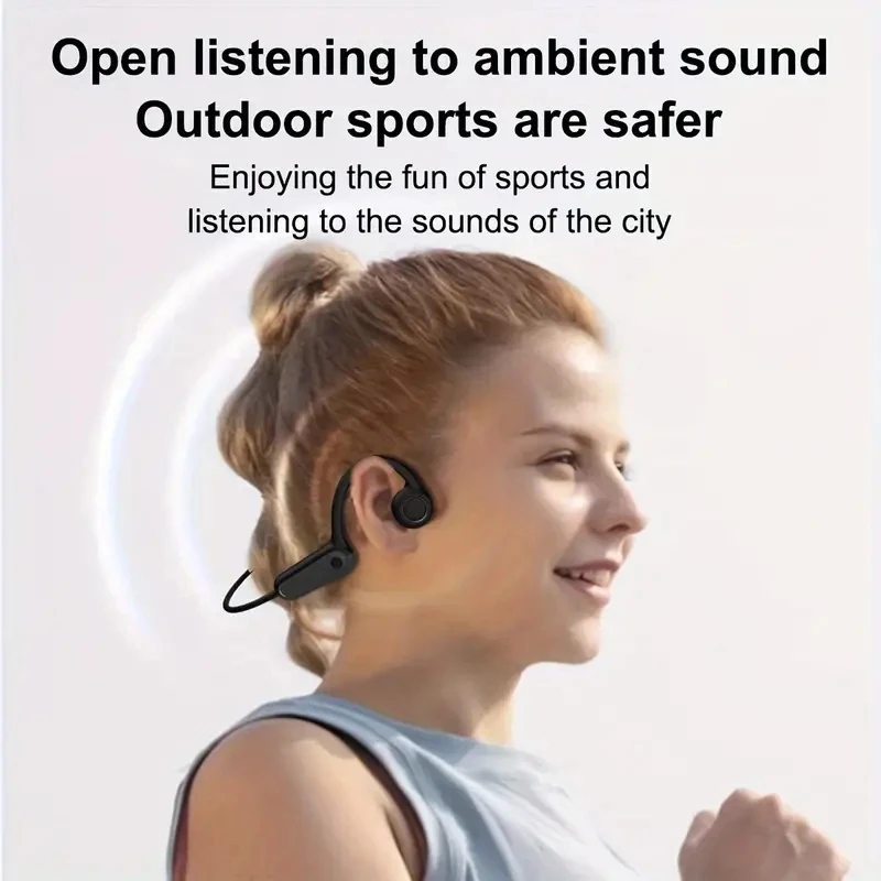 Xiaomi Mijia-auriculares inalámbricos de conducción ósea, cascos deportivos con Bluetooth 5,3, resistentes al agua, con gancho para la oreja, para correr y conducir