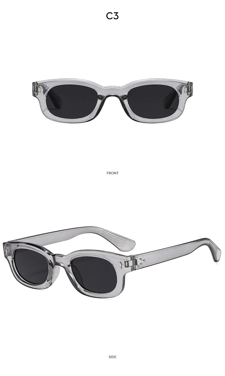 Small Frame Fashion Square Sunglasses for Men and Women
