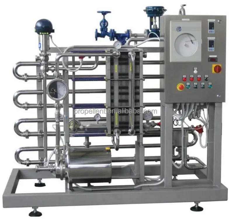 

200л 500л 1000л пастеризатор машина пластинчатый теплообменник для молочного сока, крема, йогурта