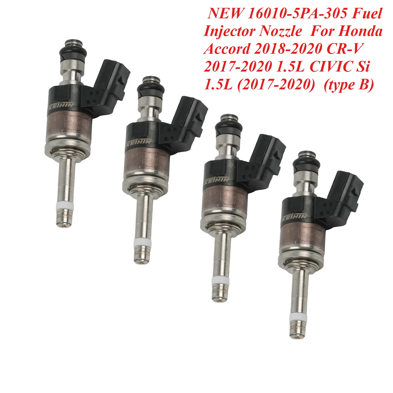 

NEW 16010-5PA-305 Fuel Injector Nozzle 5 For Honda Accord 2018-2020 CR-V 2017-2020 1.5L CIVIC Si 1.5L (2017-2020) (type B)