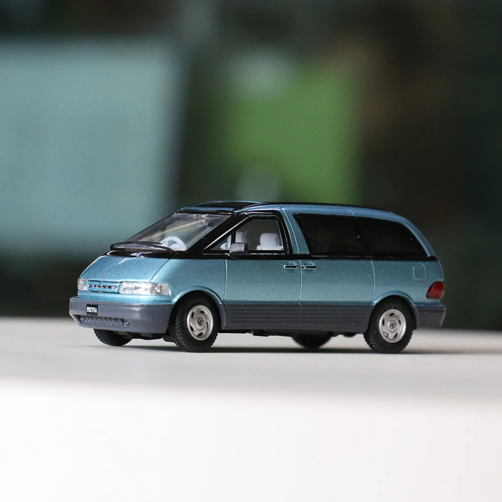 Alloy Simulação Model Car, GCD 1:64 Toyota Previa 1 Generation (XR10) Series