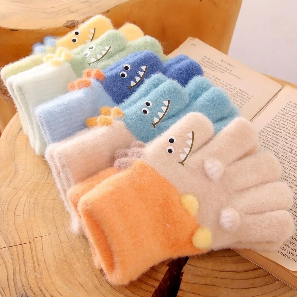 

Durable Thickened Winter Children's Gloves Children's Warm Tools Five-finger Gloves Warm Boys and Girls Cold-proof Glove