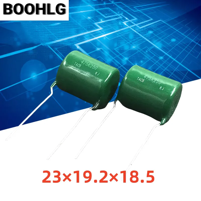 5PCS 250V 4.7μF TACB CBB Film Capacitor Low Loss Fever Audio Coupling Capacitor